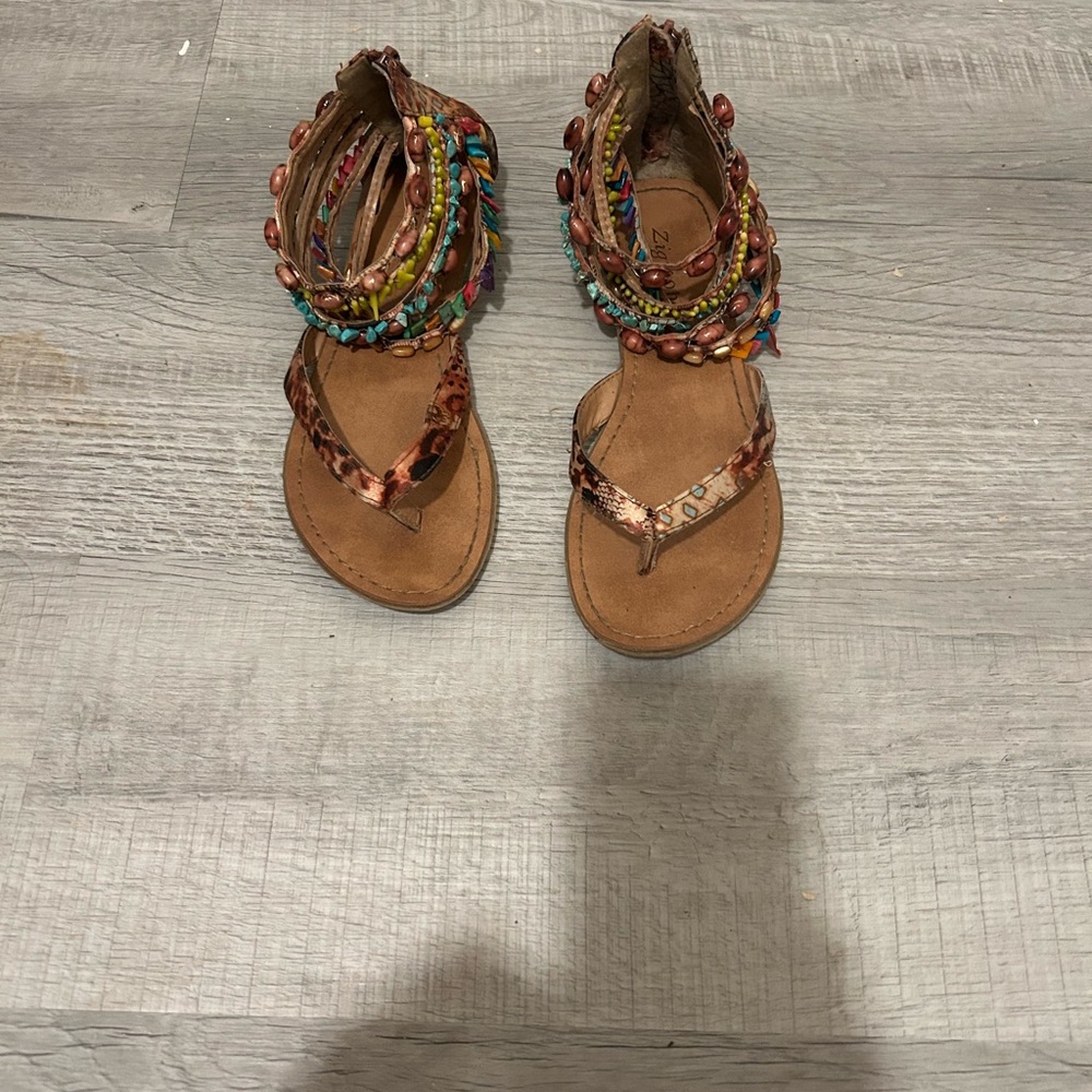 ZIGI SoHo Colorful Beaded Sandals